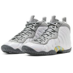 Nike Little Posite One 'Rainbow Pixel' Light Smoke Grey Sneakers 3.5Y